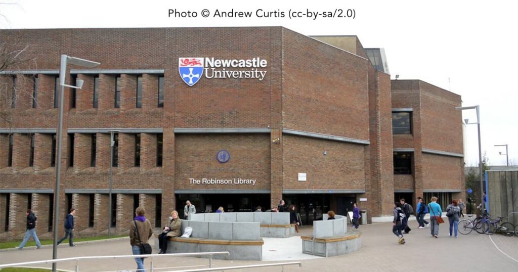Newcastle University library