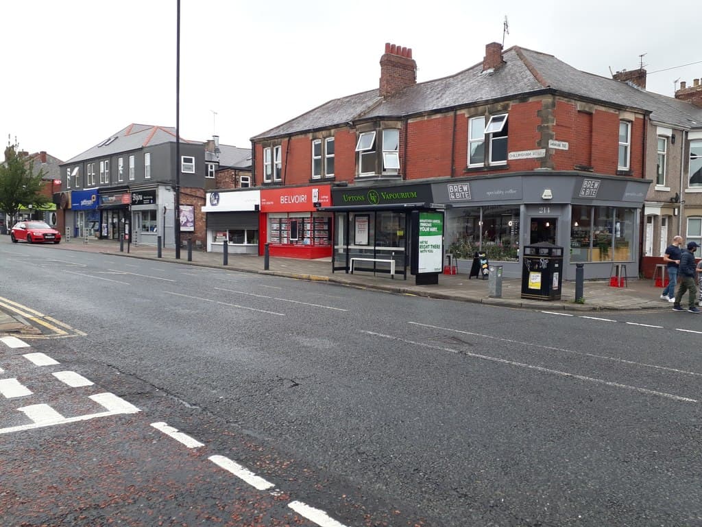 Chillingham Road in Heaton