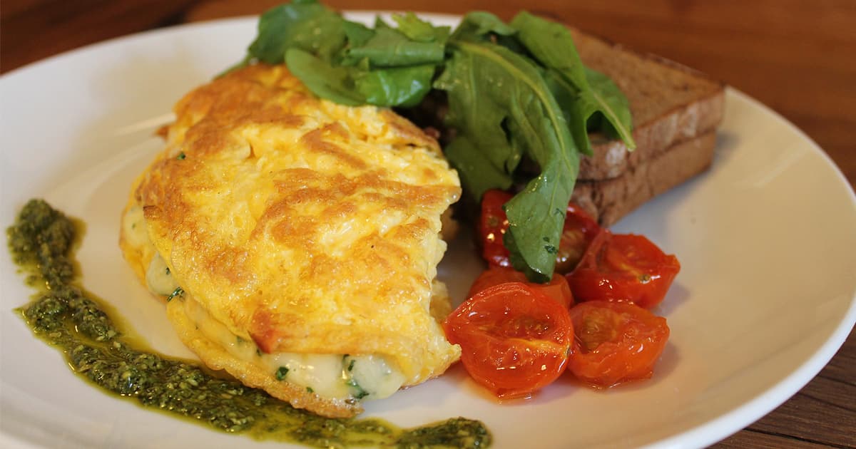 Cheese omelette